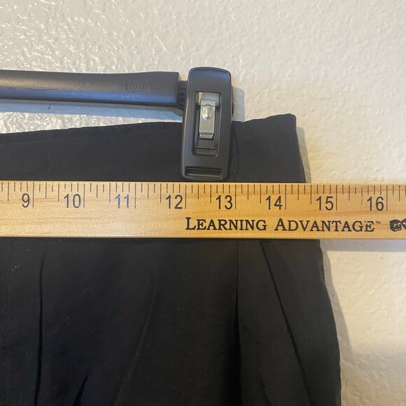 Zara Classic Black Wide Leg Trouser Dress Pants Size XS - Picture 3 of 7